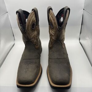 Rocky Women's Western Boots SZ 6.5 Brown Distressed Leather *see Photos*